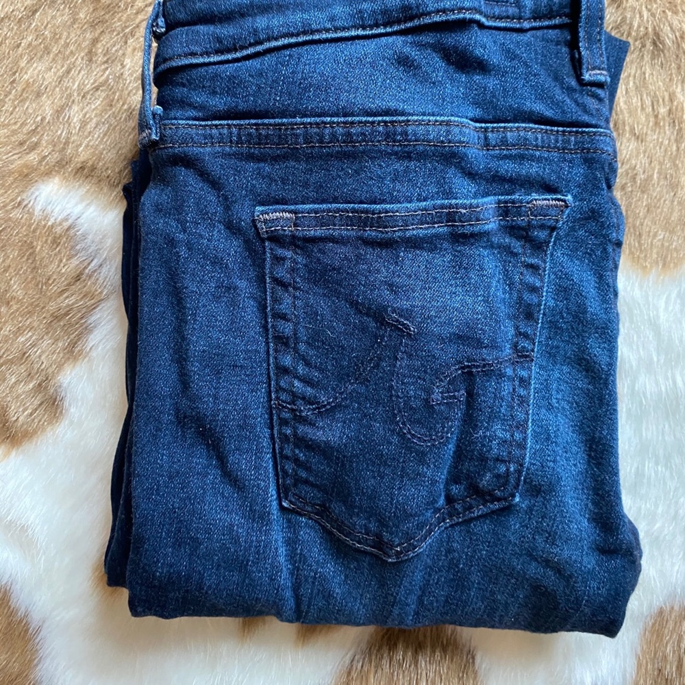 AG- dark wash “The Stilt”